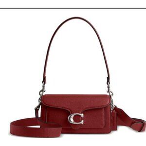 NWT Coach Limited Edition Tabby 20 In Ruby Pebbled Leather CY201